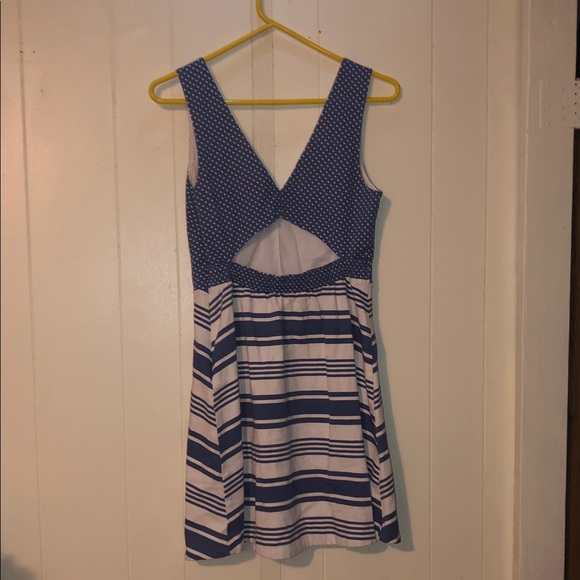 Victoria's Secret Blue and White Mini Dress - Picture 3 of 5
